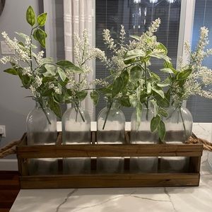 Farmhouse dining centerpiece